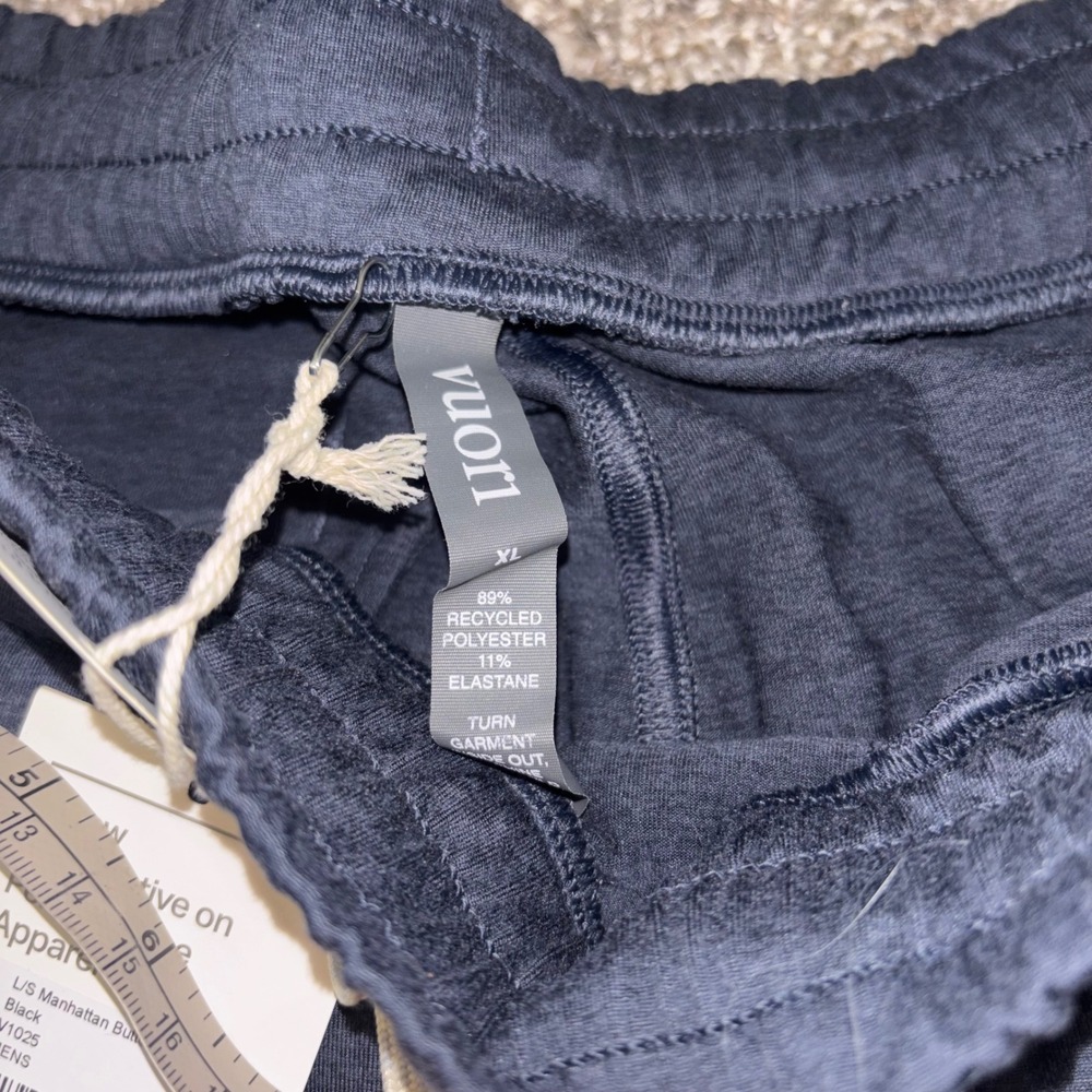 Vuori Mens Ponto Performance Jogger Azure Heather Navy Pants XL V438 NWT - Picture 7 of 8